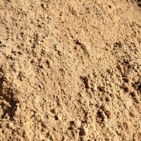 Close-up of fill sand